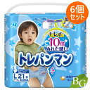 【送料無料】ユニチャーム トレパンマン 9-14kg Lサイズ 男の子 21枚入×6個セット