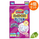 【送料無料】グーン GOO.N スーパービッグ テープ止めタイプ 28枚入×4個セット