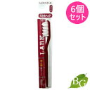 【送料無料】サンスター ラーク 歯ブラシ 大きめヘッド かため 6個セット