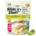 商品説明1食約170kcal。野菜の旨みがおいしい。きれいな体作りに必要な45種の成分。レベルアップ コラーゲン5000mg。食物繊維、マルチビタミン＆ミネラル＋CoQ10・ヒアルロン酸。お召し上がり方熱湯（1人分当たり200mL）を加えて、すぐにかき混ぜてください。先にお湯を入れてからスープを入れると、より溶けやすくなります。栄養成分【スプーン3杯（45g）あたり】熱量：165kcal、たんぱく質：16g、脂質：2.5g、糖質：17g、食物繊維5.3g、ナトリウム：710mg、ビタミンA：150?450μg、ビタミンB1：0.52mg、ビタミンB2：0.42mg、ビタミンB6：0.39mg、ビタミンB12：0.67mg、ビタミンC：28mg、ビタミンD：1.7?6.0mg、ビタミンE：2.8mg、ナイアシン；4.0mg、パントテン酸：2.1mg、葉酸：67μg、カルシウム：234mg、マグネシウム：84mg、鉄：4.0mg、カリウム600mg、銅：0.04?0.12mg、亜鉛：0.37?1.1mg、マンガン：0.05?0.17mg、セレン：3.0?8.5μg、CoQ10：10mg注意事項製品の外観・仕様パッケージ等が予告なく変更となる場合があり、掲載画像と異なる事がございます。予めご了承下さいませ。商品名アサヒ スリムアップスリム 野菜ポタージュ内容量等360gメーカーアサヒグループ食品生産国日本製商品区分健康食品広告文責株式会社ロバース 050-3334-5906