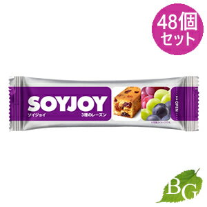 【送料無料】大塚製薬 ソイジョイ SOYJOY 3種のレーズン 48個セット