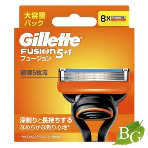 【送料無料】ジレット フュージョン 替刃 8個入 【送料無料】ジレット フュージョン 替刃 8個入