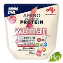 【送料無料】味の素 アミノバイタル アミノプロテイン for Woman ストロベリー味 30本入