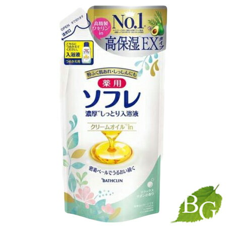 濃厚しっとり入浴液 リラックスサボンの香り / 詰替え / 400ml