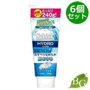 【送料無料】シック シック ハイドロ シェービングジェル 240g×6個セット