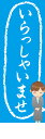 社名入れ可能!フルカラー対応「いらっしゃいませ」のぼり 5枚セット