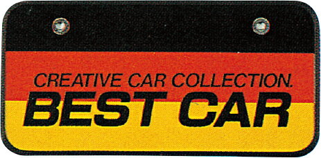 【6枚以上〜】NCG-5 SK製(W鋼板) 国別ナンバープレート ドイツ ※6枚以上からの販売