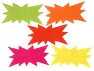 Rakuten - 【2個以上〜】COST カラーシート(星型) 単色20枚入 230×430mm 両面テープ付
