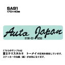 【300枚セット】SA91 名入れステッカー (オリジナルシルク印刷ステッカー) 印刷代込 | オリジナルシール オーダーメイド カスタム シール カー用品 カーステッカー 業者 販促 自動車販売 バイク販売 自転車販売業者様向け