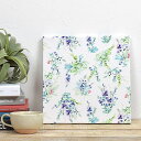 ファブリックパネル Mサイズ 33cm×33cm ボタニカルブーケ リーフ ボタニカル ナチュラル 花 玄関 おしゃれ ファブリックボード シンプル 壁掛け 壁...
