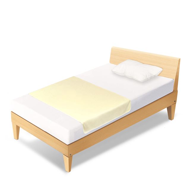 防水シーツ パイル 防水加工素材 2枚セット クリーム おねしょシーツ 防水 シングル パイル地 抗菌 防..
