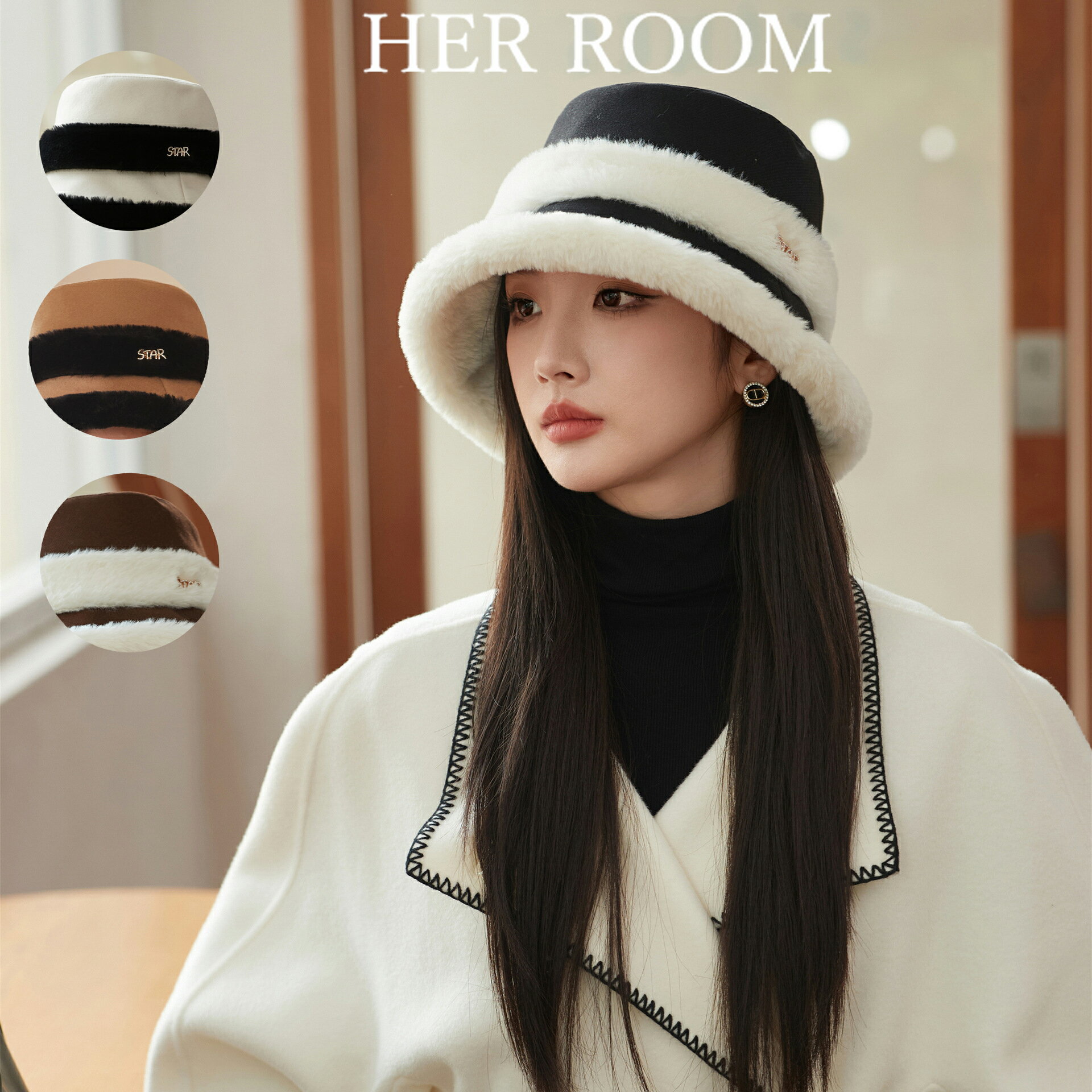 楽天her room【楽天スーパーSALE割引×クーポン配布中】帽子 レディース UVカット 秋 秋冬 冬折りたたみ つば広 小顔 ハット ウォーキング 自転車 散歩 紐付き あごひも付 サイズ調整可 リボン 紫外線 近赤外線 UPF 遮光 おしゃれ 旅行 uv 深め きれいめ
