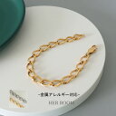 【無料ギフトラッピング】マンテルブレスレット オーバルチェーン ステンレス 太め 7mm 太い 太幅 ブレスレット つけっぱなし レディース メンズ シンプル ...