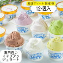 【 ポイントアップ 】人気!厳選 アソート12個入り(牛乳 ピスタチオ チョコ キャラメル ティラミス マンゴー各2個) ジェラテリアGigi 北海道 イタリアンジェラート お取り寄せ ギフト対応 贅沢スイーツ お中元 暑中見舞い お返し 本場仕込み 送料無料