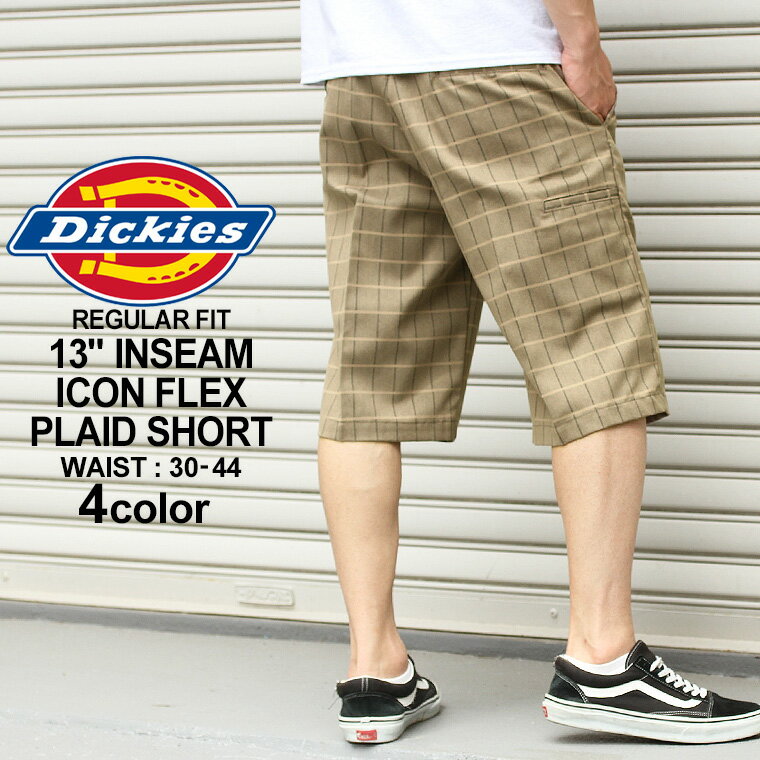 【送料無料】 ディッキーズ ハーフパンツ Dickies wr991 ハーフパンツ メンズ ひざ下 チェック柄 チェックショーツ 大きいサイズ メンズ ハーフパンツ (USAモデル)