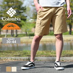 Columbia コロンビア ハーフパンツ メンズ 大きいサイズ ショートパンツ 膝上 カーゴショーツ MENS RED BLUFF CARGO SHORTS 10inch (USAモデル)