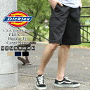 【送料無料】 Dickies ディッキーズ ハーフパンツ メンズ 大きいサイズ カーゴショーツ 11inch レギュラーフィット ディッキーズ ショートパンツ メンズ 膝上 ストレッチ フレックス (USAモデル)