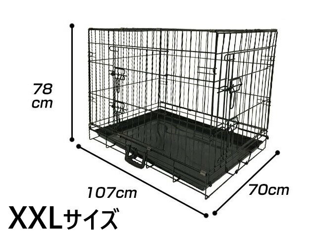 折りたたみ ペットケージ [8005] XXLサ