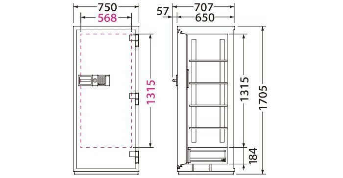 ヤマイチ 石目打掛 小 GB YC-8 1個