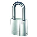 南京錠 PADLOCK クロームメッキ Nタイプ [PL341N-50] アブロイ ABLOY 防犯 高耐久 頑丈 倉庫 現場 ロッカー ガレージ 工具