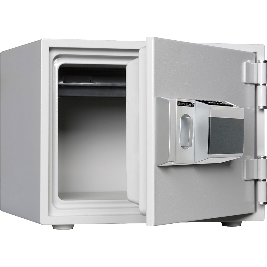 耐火金庫　テンキー式キ-レスタイプ 引出し1個［DH34-1］-ダイヤセーフ