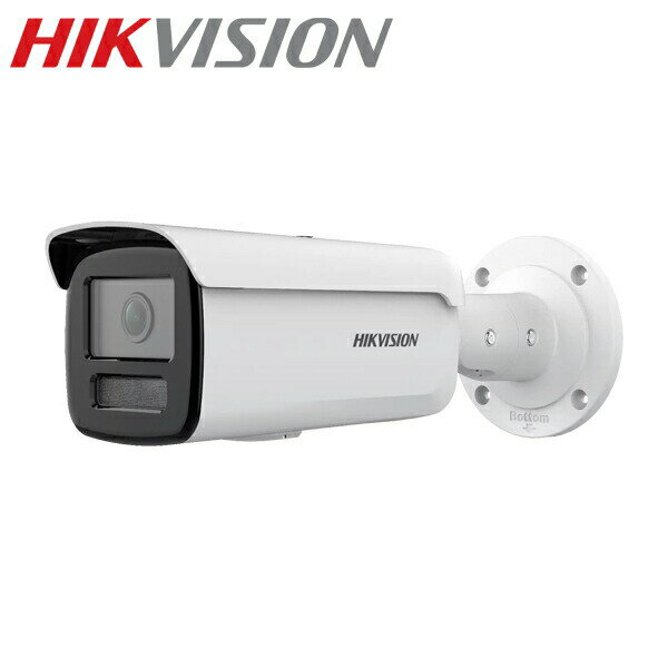 Rakuten - 【提携倉庫より発送】[HIKVISION] [IP-2M] 210万 24時間カラーAI IPカメラ/DS-2CD2T23G2-4LI/逆光,露出,ハイライト補正対応/人物や車両検知アラーム/LED照明距離80M/イベントアラーム /H.265+/PoE/防水/SDカード装着可