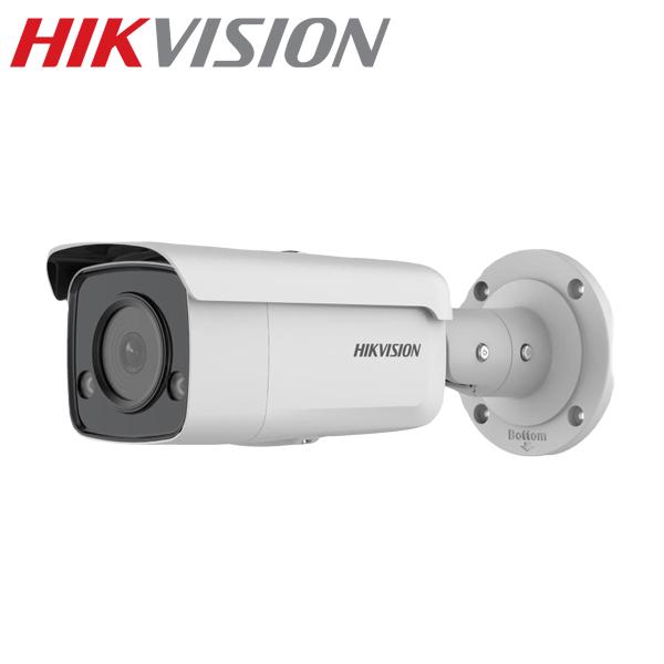 Rakuten - 【提携倉庫より発送】[HIKVISION] [IP-2M] AI IP夜間フルカラー/DS-2CD2T27G2-L/逆光,露出,ハイライト補正/人や車両検知/夜間50M/H.265+/PoE/防水/顔認識/メタル素材/SDカード可（2.8mm）