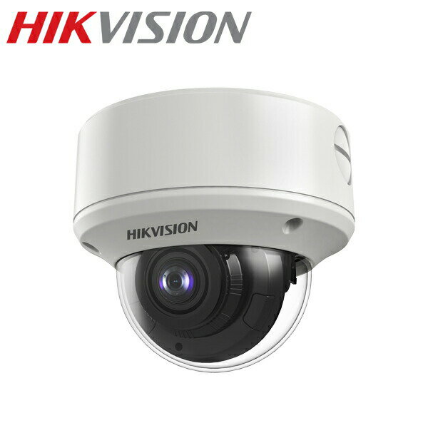 Rakuten - 【提携倉庫】[HIKVISION] [ハイブリッド-8M] 電動ズーム 防犯カメラ/逆光 露出 ハイライト補正/夜間60M EXIR/防水/DS-2CE5AU1T-AVPIT3ZF[2.7〜13.5mm]/メタル素材
