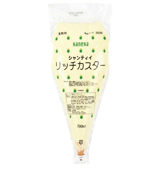 冷凍ホイップ カネカ シャンティイカスター 700ml 【パン材料・菓子材料・ホイップ・カスタードホイップ・ホイップクリーム・生クリーム・カスタード・冷凍生クリーム・デコレーションケーキ・シャンティ】