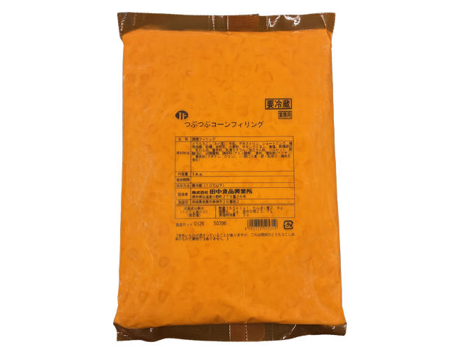 新商品　田中食品　つぶつぶコーンフィリング　1kg×6袋 【パン材料・惣菜パン・惣菜フィリング・コーンパン・手作り・業務用】