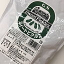 ■内容量 600g ■メーカー 株式会社ジーエスフード ■保存方法 直射日光及び高温多湿を避けて保存してください。 ■発送方法 常温便・クール便（冷蔵） ■原材料 きゅうり、漬け原材料（砂糖、醸造酢、食塩、ぶどう糖、香辛料）甘味料（ステビア）、ターメリック色素、酸味料、調味料（アミノ酸） ■コメント GSブランドスイートピクルスは、厳選したきゅうりを原料にスパイスで味付けした本格派タイプのピクルスです。 野菜サラダ、オードブル、肉料理等にご利用頂けます。 さわやかなピクルスの風味がお料理の味を一層引き立てます。野菜サラダ、オードブル、肉料理等にご利用頂けます。 さわやかなピクルスの風味がお料理の味を一層引き立てます。