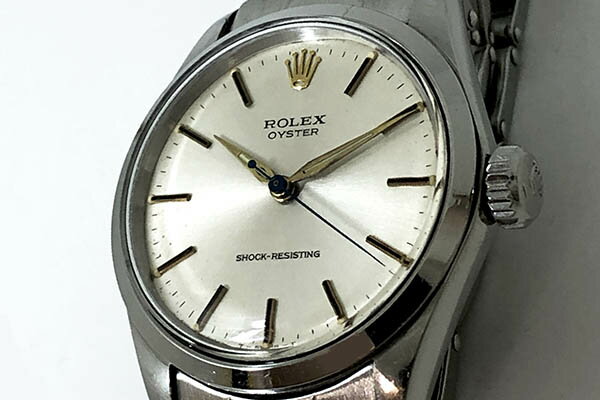 ROLEX オイスター Ref6444 ヴィンテージ オリジナル　美品 1950年代　手巻 USED 【売れ済】