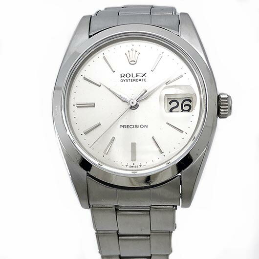 オイスター 腕時計（メンズ） ROLEX オイスターデイト 6694 オリジナル　ヴィンテージ 美品 1956年 手巻 USED