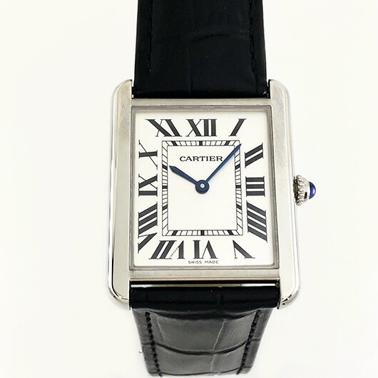 Rakuten - CARTIER カルティエ　マストタンクソロ　ML 美品　2000年代 Dバックル付　クオーツ　USED
