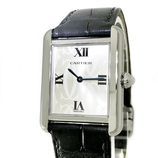 CARTIER カルティエ　マストタンクソロSM　クリスマス限定1990年代 美品　 オリジナルベルトDバックル付　クオーツ　USED