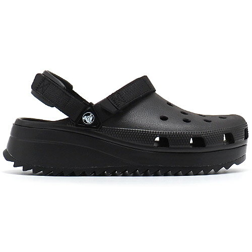 22SS Crocs CLASSIC HIKER CLOG Black/Black クロックス クラシック ハイカー クロッグ 国内正規品 サンダル 靴 シューズ ストリート 男女兼用 送料区分：S