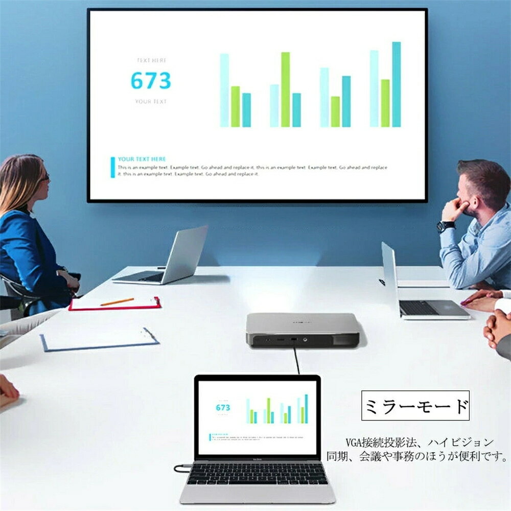 【送料無料】USB-C ハブ 11in1 USB Type-C ハブ VGA HDMI 4K USB3.0 1000Mbps HDMI VGA オーディオ マイク 87W PD 充電 SD/TFカードリーダー TypeC マルチハブ タイプC RJ45 ギガビット11in-1 有線LAN 変換 アダプタ Mac Book iPad pro OS対応 3