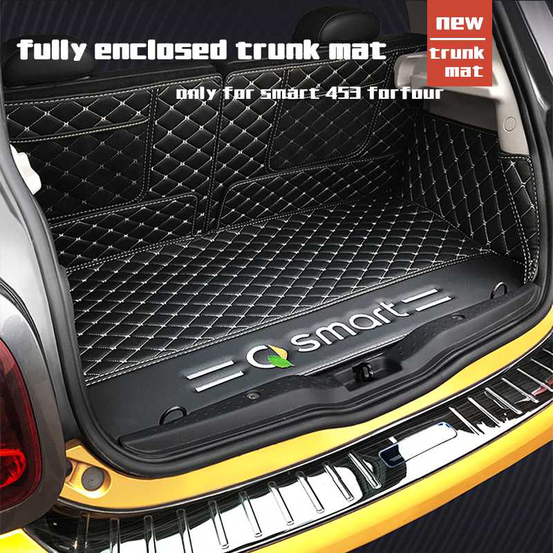 2013-2019用レザーカー素材リアトランクマット forfour 453 s