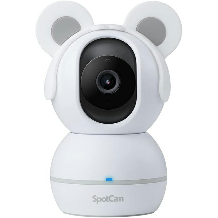 SpotCam BabyCam子ども見守り モニタリングカメラ、1080P、ナイトビジョン、双方向通話、音声アラート、パンチルト 1年間メーカー保証付き。 商品の推奨用途保安,ベビーモニター ブランドSpotCam 接続技術無線 特徴暗視 ...