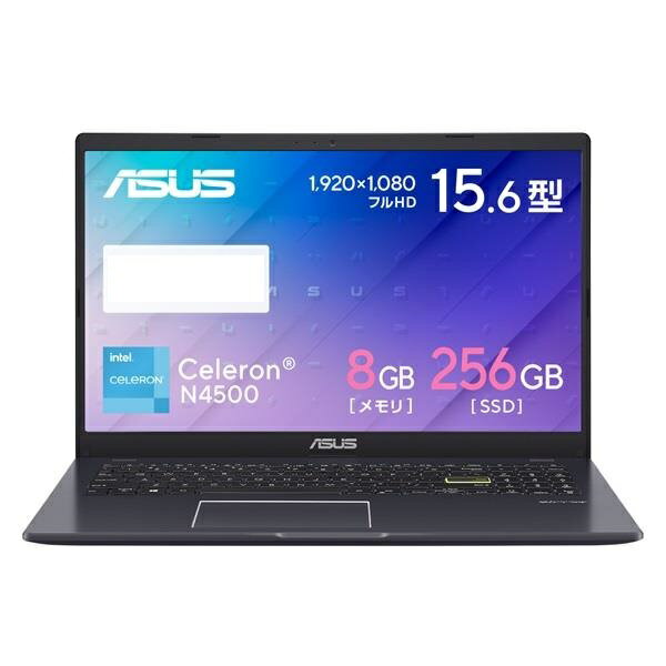 ASUS 15.6型 E510KA-BQ385WS ノートパソコン ASUS Vivobook Go 15 E510KA(インテル Celeron/ 8GB/ 256GB SSD)スターブラック【メーカー再生品】