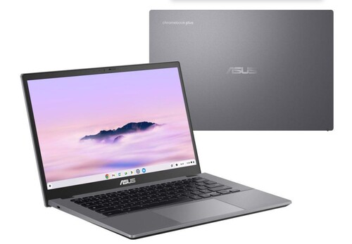 FUJITSU - 【メーカー再生品】ASUS Chromebook Plus CX34 (CX3402CVA)/ロッキーグレー/14.0型/1920×1080/インテル Core i3-1315U/8GB/インテル UHD グラフィックス/128GB UFS/ChromeOS/タッチパネル