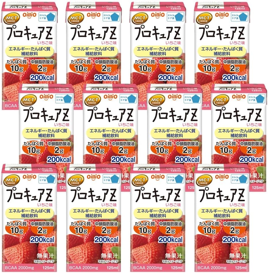 Rakuten - 賞味期限 26.10.24 日清オイリオ プロキュアZ いちご味125ml×12本