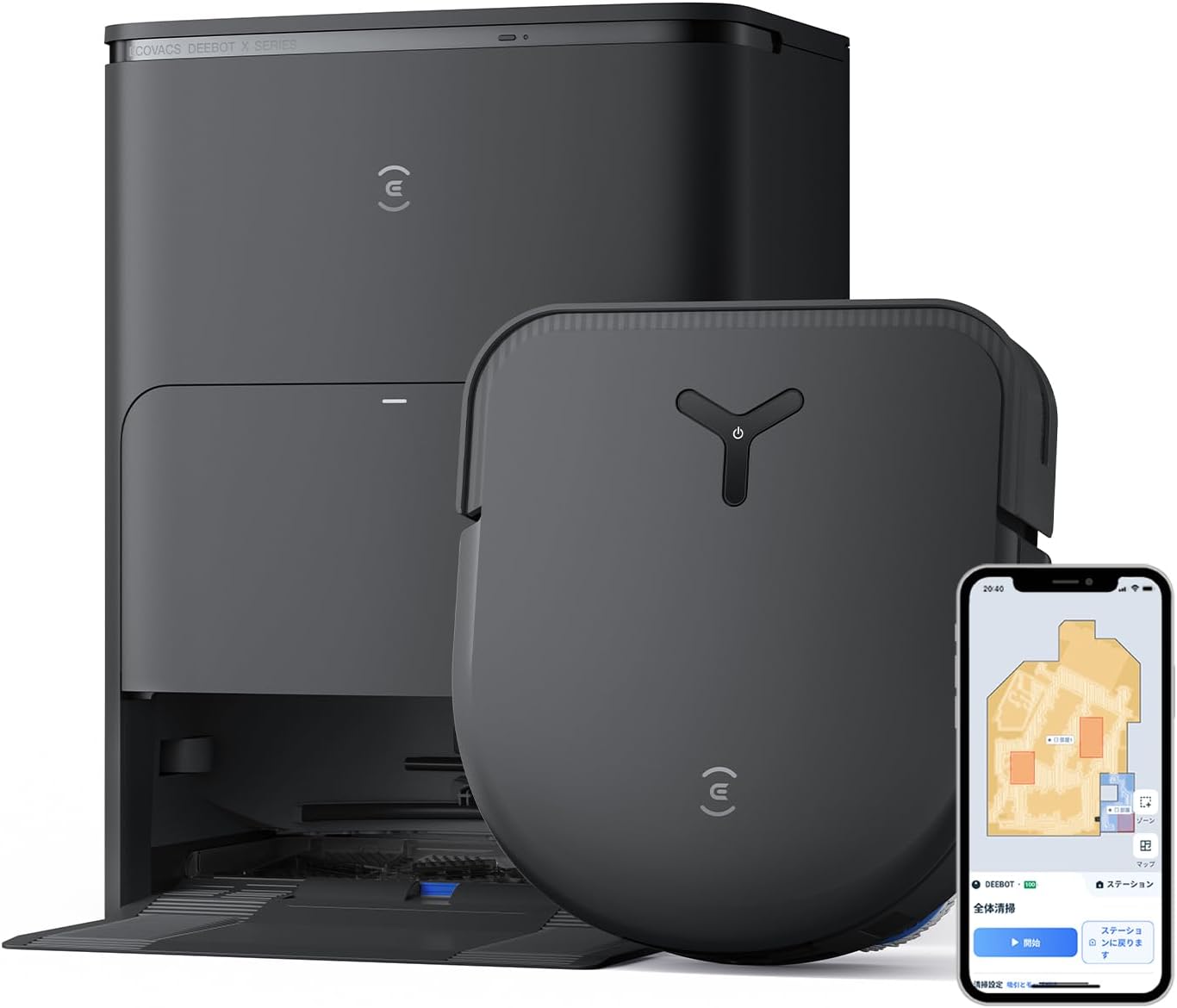 乐天商城 - 未開封品 ECOVACS(エコバックス)DEEBOT X5 PRO OMNI