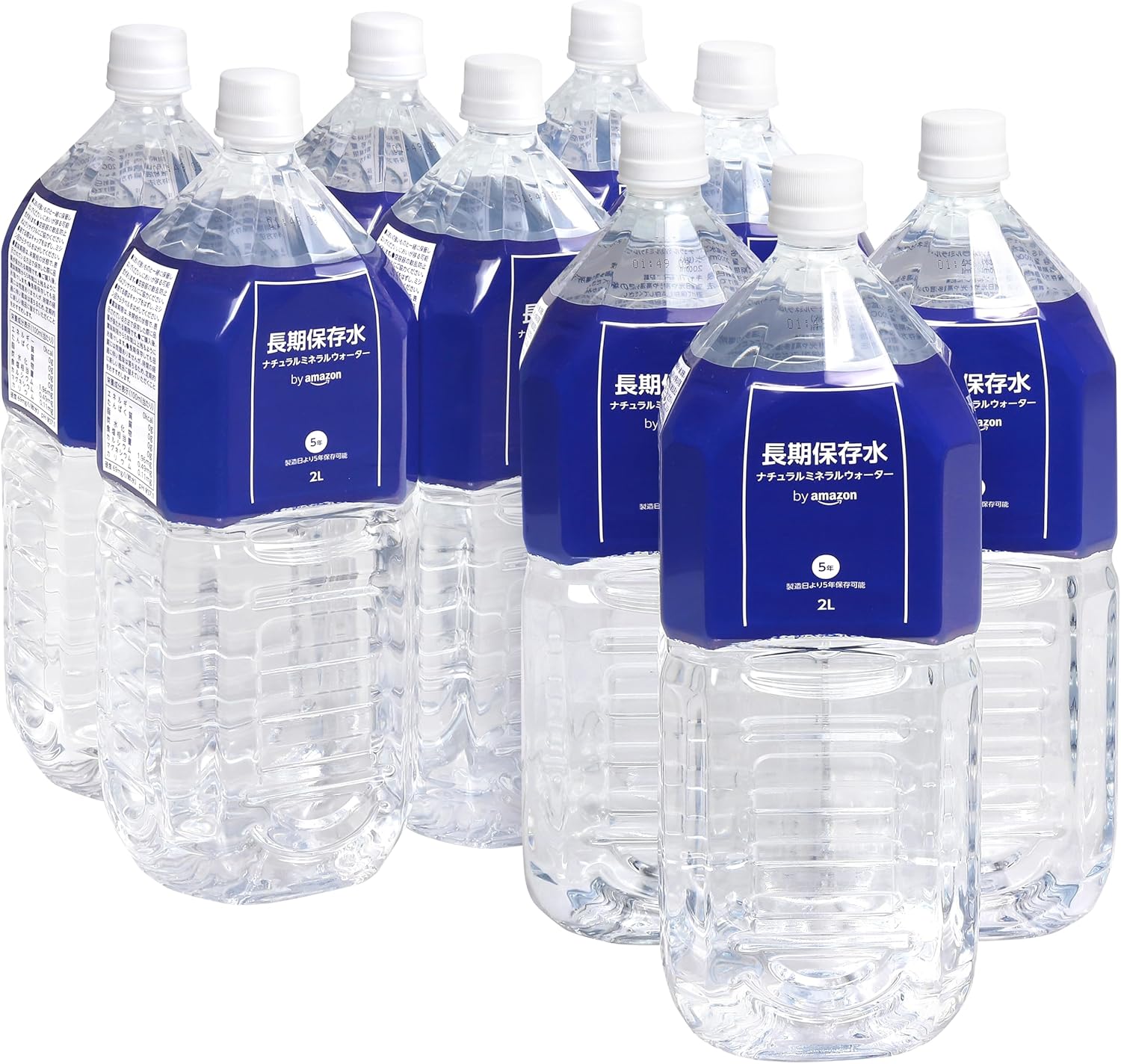 賞味期限：2031.03 by Amazon 長期保存水2L×9本