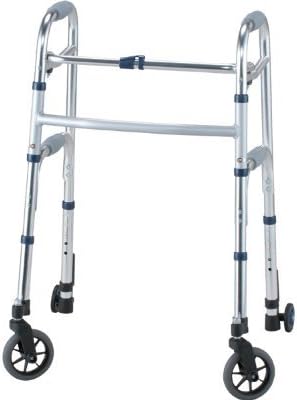 ★イーストアイ 歩行器 セーフティーアーム ウォーカー Lタイプ SAWLR シルバー