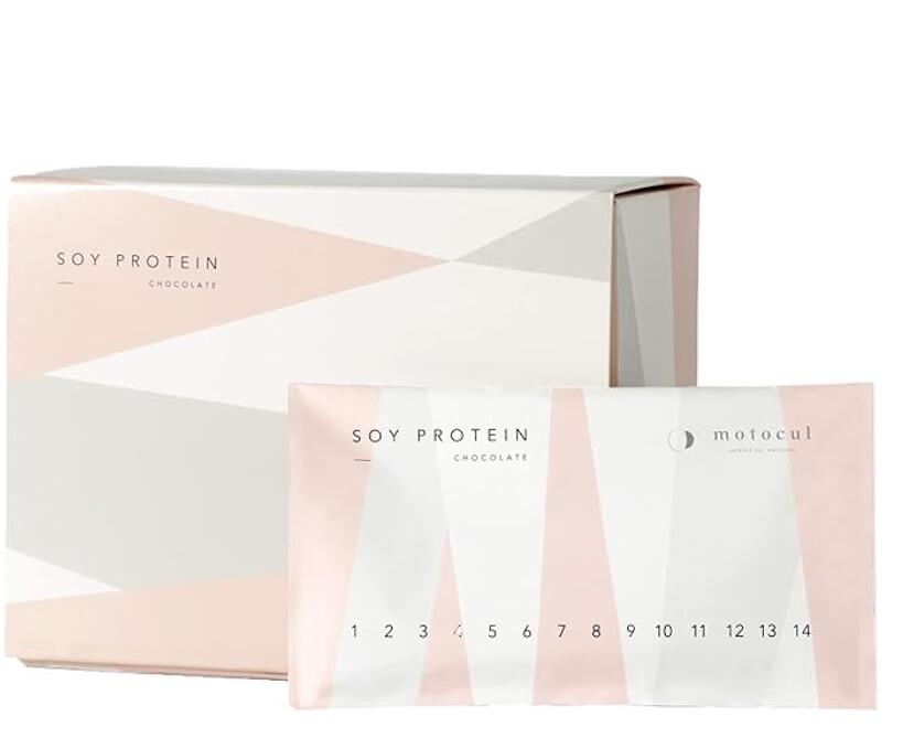 妊活プロテイン モトクル チョコレート味 葉酸 600μg ビタミン 亜鉛 カルシウム 鉄 16種類 栄養素 配合 人工甘味料不使用 ソイプロテイン 2週間分