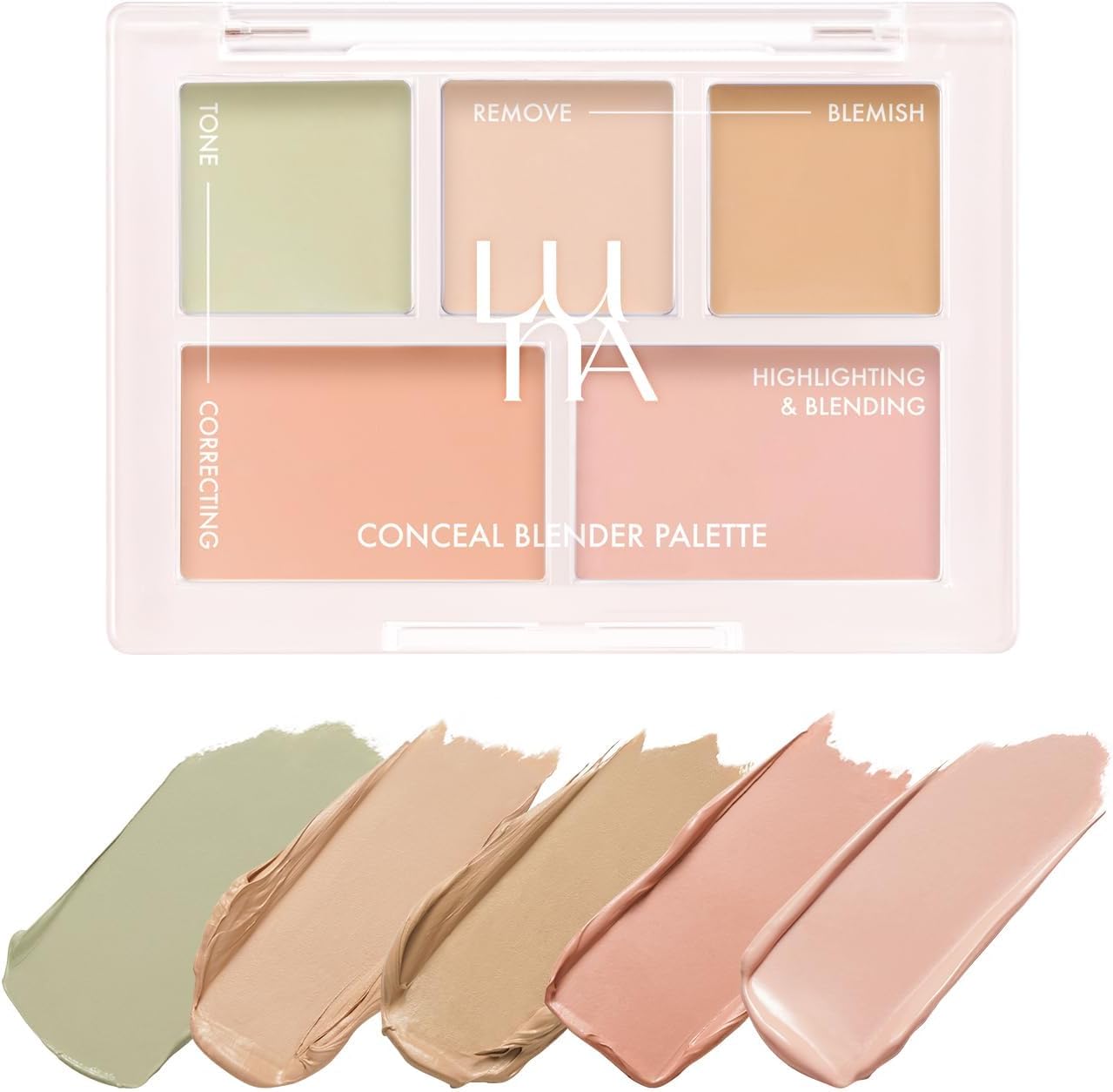 LUNA ルナ ロングラスティングコンシルパレット 1号 クリアカバー