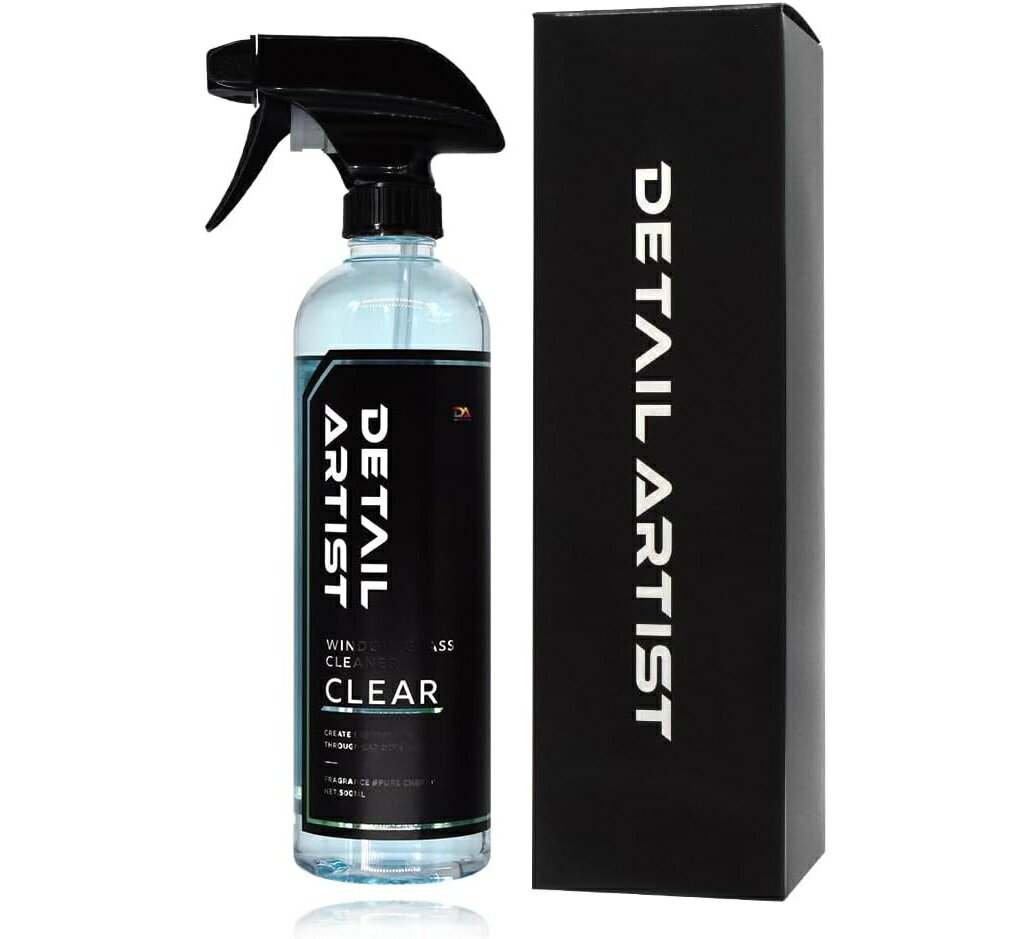 【DETAILARTIST】CLEAR『指紋や油分をスッキリ除去しクリアな視界を確保』窓ガラ スクリーナー ガラス..