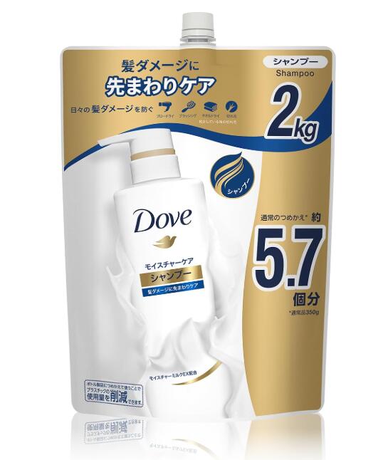 Rakuten - Dove (ダヴ) シャンプー 大容量 詰め替え 2kg モイスチャーケア