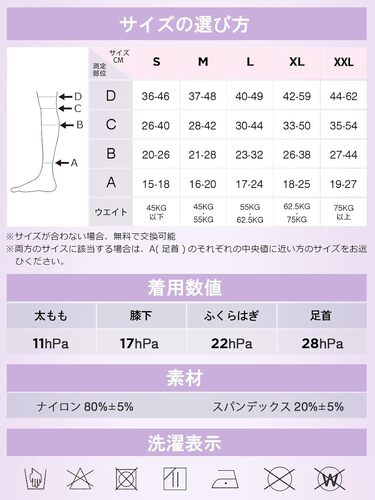 [F.G.S] 【毎日履ける・スッキリ美脚】メディケン(MEDIKEN) 着圧ソックス 一般医療...